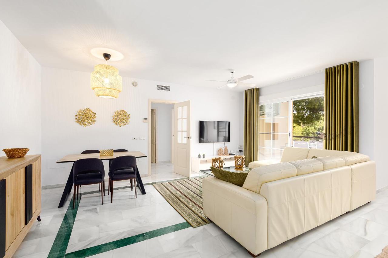 Marbella Playa Residencial Con Piscina Apartment Ngoại thất bức ảnh